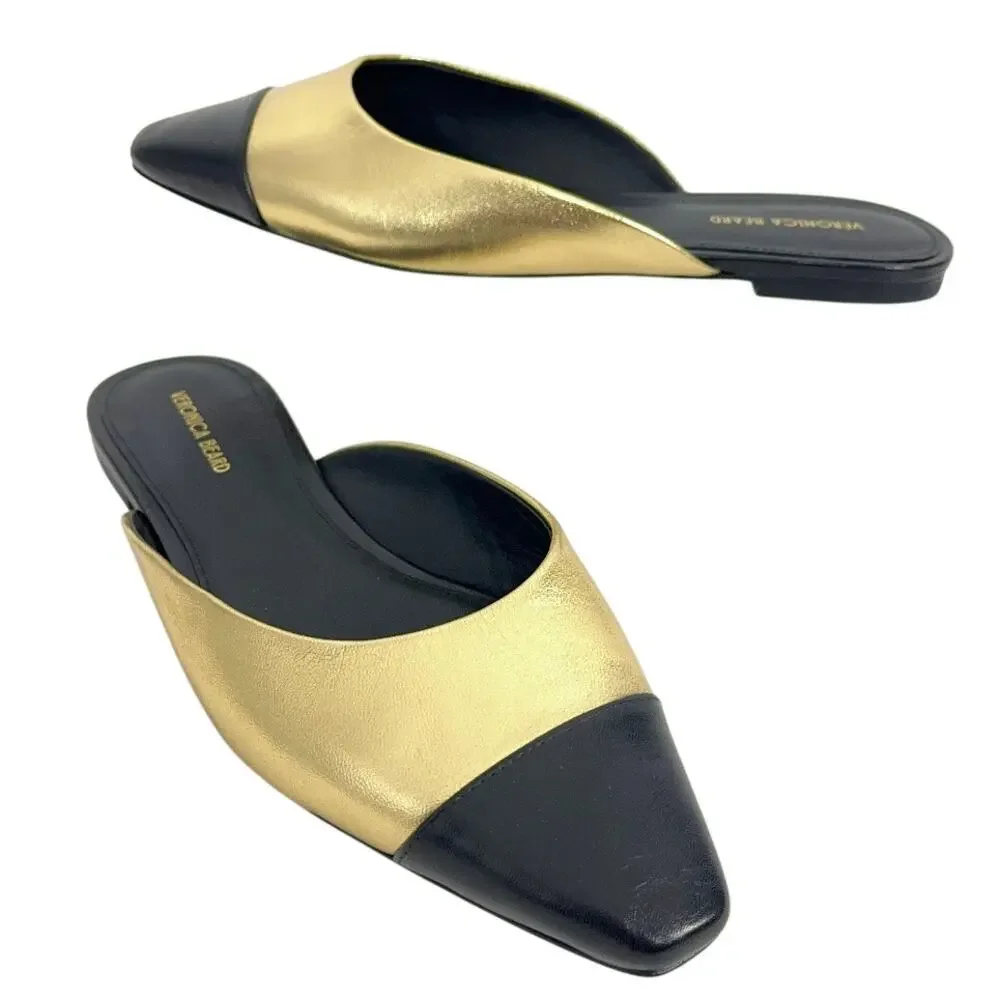 Veronica Beard Carlotta Mule Flat